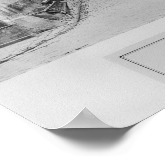 Rue Maitre Albert Paris, 1858-78 ポスター (角)