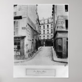 Rue Maitre Albert Paris, 1858-78 ポスター (正面)