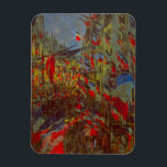 Rue Montorgueil with Flags by Claude Monet マグネット<br><div class="desc">バスティル素晴らしデイパーティーに使用する画像！クロード・モネの旗で飾られたRue Montorgueilはヴィンテージ印象派のアートの街並み絵画である。フランスのパリ飾スでのフランスの展示のオープンに旗を持つ通りMontorgueil。アーティストについて：クロード・モネ(1840-1926)は印象派の運動の創始者であフランスのり絵画、その絵画の大部分は「空中に浮かぶ」（野外に浮かぶ）スタイル印象派の風景である。</div>