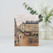 Rue Saint-Honore午後、雨の効果 ポストカード (スタンド正面)