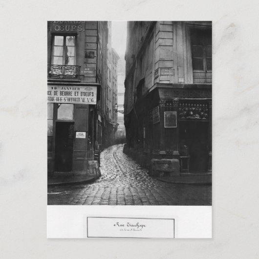Rue Tirechape, rue St. Honore, Paris ポストカード (正面)