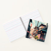 Rue Tokyo Carnet à spirales ノートブック (内部)