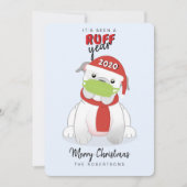 RUFF年英語ブルドッグ顔仮面 シーズンカード (正面)