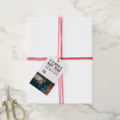 Ruff Year 2020クリスマスペット犬の写真 ギフトタグ (より糸付き)