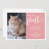 Ruff Year 2025 What the Fluff おもしろい Cat Photo シーズンカード (正面/裏面)