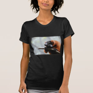 Ruffedの赤いLemur Tシャツ