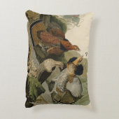Ruffed Grouse - Audubon's Birds of America アクセントクッション (裏面(縦))