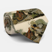 Ruffed Grouse - Audubon's Birds of America ネクタイ (ロール)