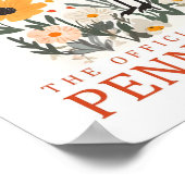 Ruffed Grouse Bird of Pennsylvania Travel ポスター (角)