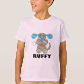 Ruffy – キッズベーシックTシャツ Tシャツ (正面)