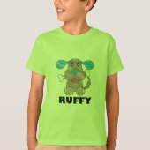 Ruffy – キッズベーシックTシャツ Tシャツ (正面)
