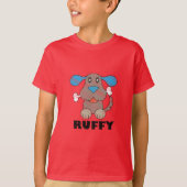 Ruffy – キッズベーシックTシャツ Tシャツ (正面)