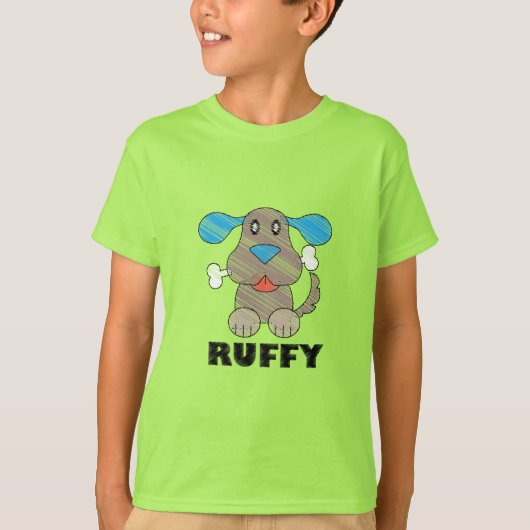 Ruffy – キッズベーシックTシャツ Tシャツ (正面)