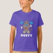 Ruffy – キッズベーシックTシャツ Tシャツ (正面)