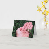 Rufousまたはアレンのハチドリ • ジョーSweeney -カード カード (黄色い花)