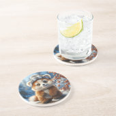 Rufus – 愛らしい赤いパンダ コースター (側面)