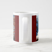 Rufus – 愛らしい赤いパンダ ジャンボコーヒーマグカップ (裏面)