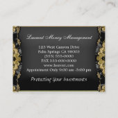 Rugbeyの古いビクトリア時代の人 名刺 (裏面)