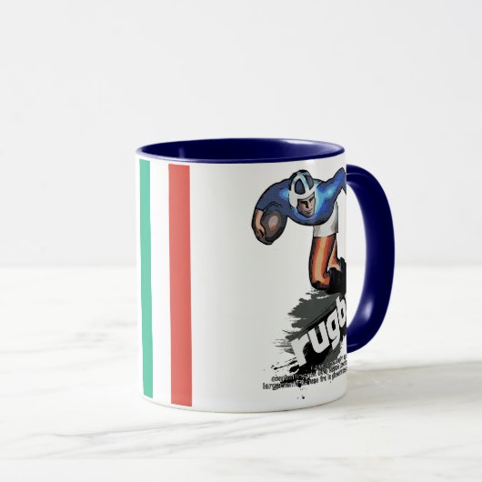 RUGBY マグカップ (正面右)