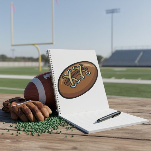 Rugby Ball Fun Sports Graphic プランナー手帳