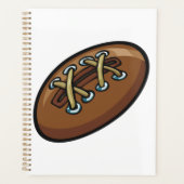 Rugby Ball Fun Sports Graphic プランナー手帳 (正面)
