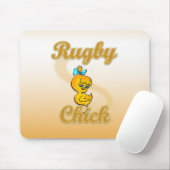 Rugby Chick マウスパッド (マウス)
