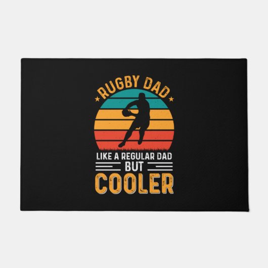 Rugby Dad ドアマット (正面)