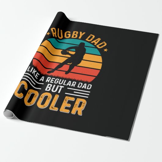 Rugby Dad ラッピングペーパー (アンロールド)