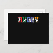 Rugby Football Rugby Team Rugby Player Gift ポストカード (正面/裏面)