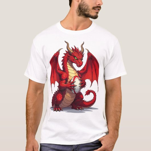 Rugby Forward Protective Passionate and Proud Tシャツ (正面)