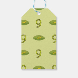 Rugby game are on ギフトタグ