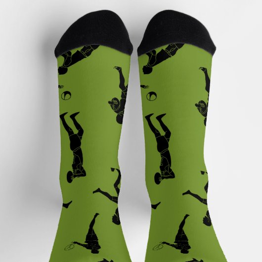 Rugby game are on ソックス (上部)