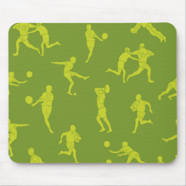 Rugby game are on マウスパッド