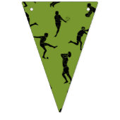 Rugby game are on Bunting Flags バンティングフラッグ (第2の旗)