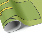 Rugby game are on Wrapping Paper ラッピングペーパー (ロールコーナー)