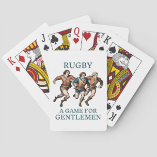 Rugby Gentlemen - Playing Cards トランプ