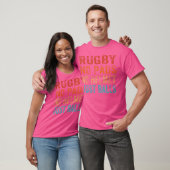 Rugby No Pads No Helmets Just Balls Funny Rugby Pl Tシャツ (ユニセックス)