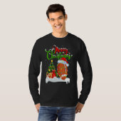 Rugby Sports Xmas Decorations Santa Rugby Christ Tシャツ (正面フル)