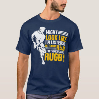 RugbysラグビーおもしろいスポーツImがラグビーについてヒント Tシャツ