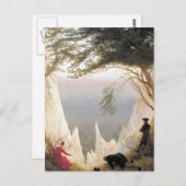 Rugenのチョークの崖 ポストカード (正面/裏面)