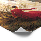 Rugen Caspar David Friedrichのチョーククリフス ポスター (角)