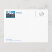 RUGGED AND BEAUTIFUL NAPALI COAST/KAUAI,HAWAII ポストカード (裏面)