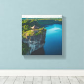 Rugged Beauty: A Peninsula's Edge キャンバスプリント (インサイチュ (ウッドフロア))