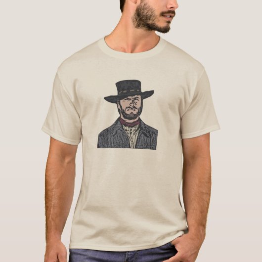 Rugged Cowboy - Western Movie Tシャツ (正面)