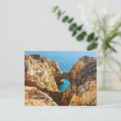Rugged Lagos, Algarve, Portugal ポストカード (スタンド正面)