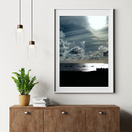 Rugged Land's End Cliffs, Cornwall Landscape フォトプリント