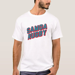 Ruggershirtsサモアのラグビー Tシャツ