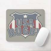 Ruggershirts米国のラグビーのマウスパッド マウスパッド (マウス)