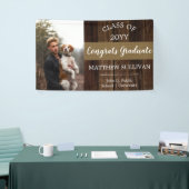 Rugggsy写真卒業おめでとう卒業 横断幕 (トレードショー)