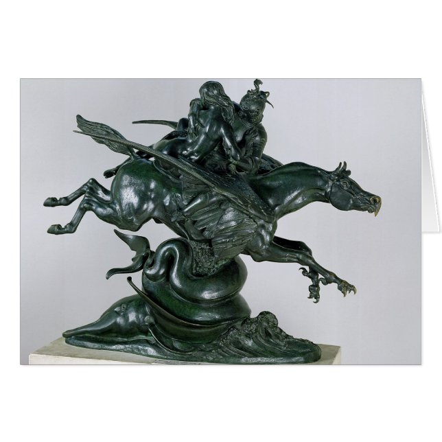 Ruggieroおよびアンゼリカ (正面横)